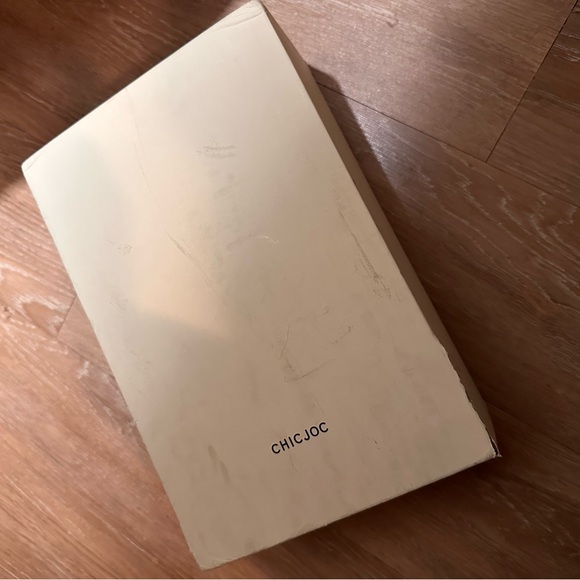 NWT* CHICJOC Mink Fur Leather Brown Mules - Size 38 - Picture 8 of 11